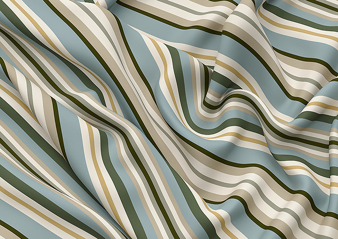 The British Stripe Co. Elizabeth, Chilterns No.1 - Made to Measure Curtains - Image 4